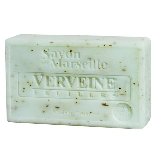 Natural Marseille soap Verbena leaves