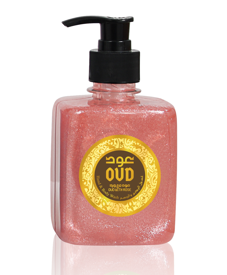 Oud et Rose Gel Lavant Mains & Corps 300 ml
