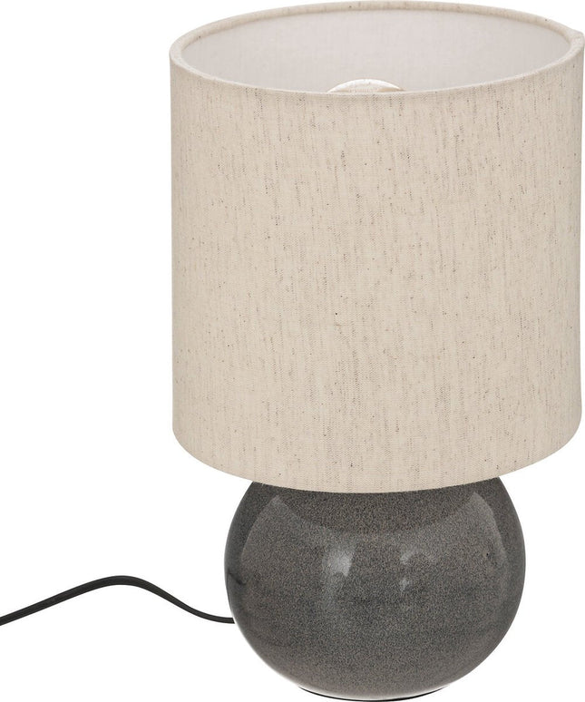 Lampe à poser Atmosphera Gaia D15 x 28 cm - Bleu gris - E27