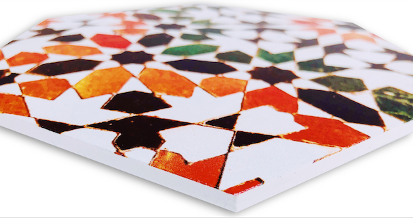 Carreaux décoratifs en plastique imitation mosaïque RYAD2