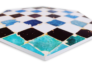 Mosaik-Kunststoff-Zierfliesen