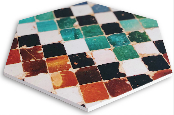 ESSOUIRA Mosaic Plastic Decorative Tiles