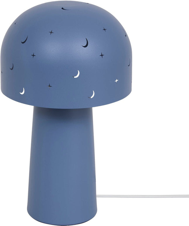 Atmosphera Kids Starry Mushroom Table Lamp - Ø16xH27 cm - Blue