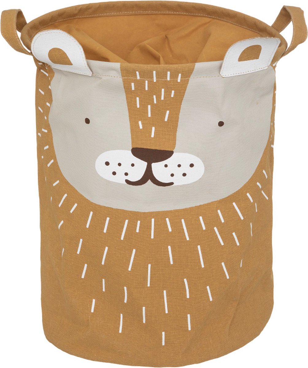Panier de rangement enfant Atmosphera avec anses lion