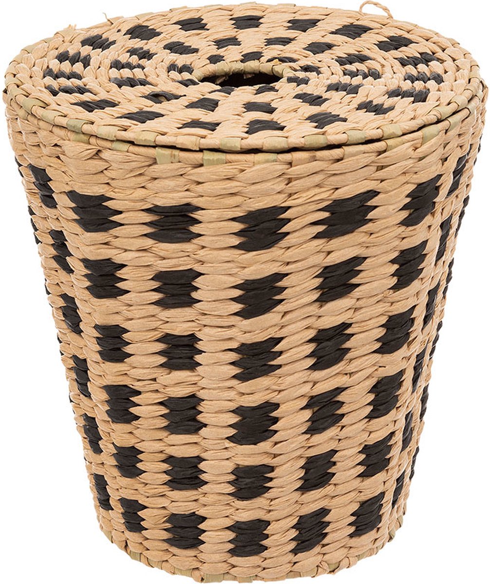 5Five Round basket with lid 7 liters - Terre inconnue