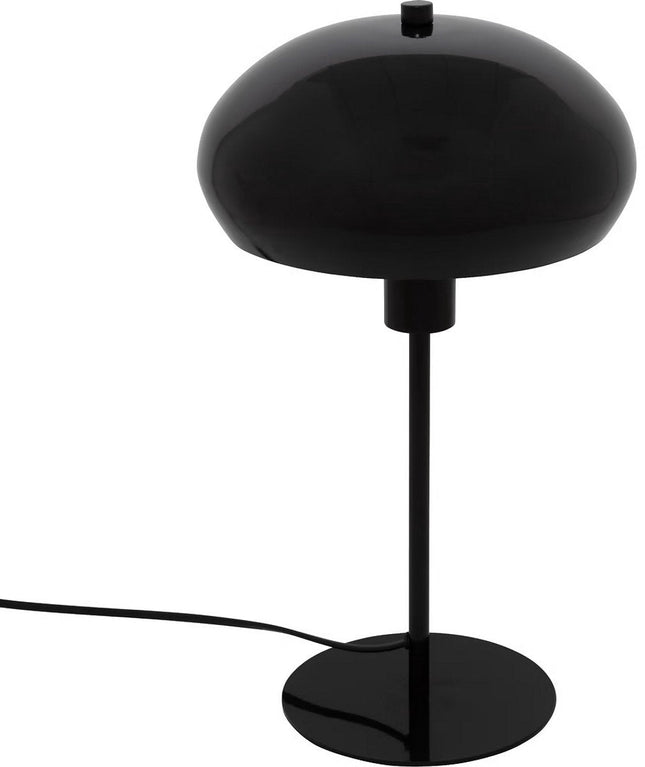 Atmosphera Savio Mushroom Table Lamp - Ø22xH38 cm - Black
