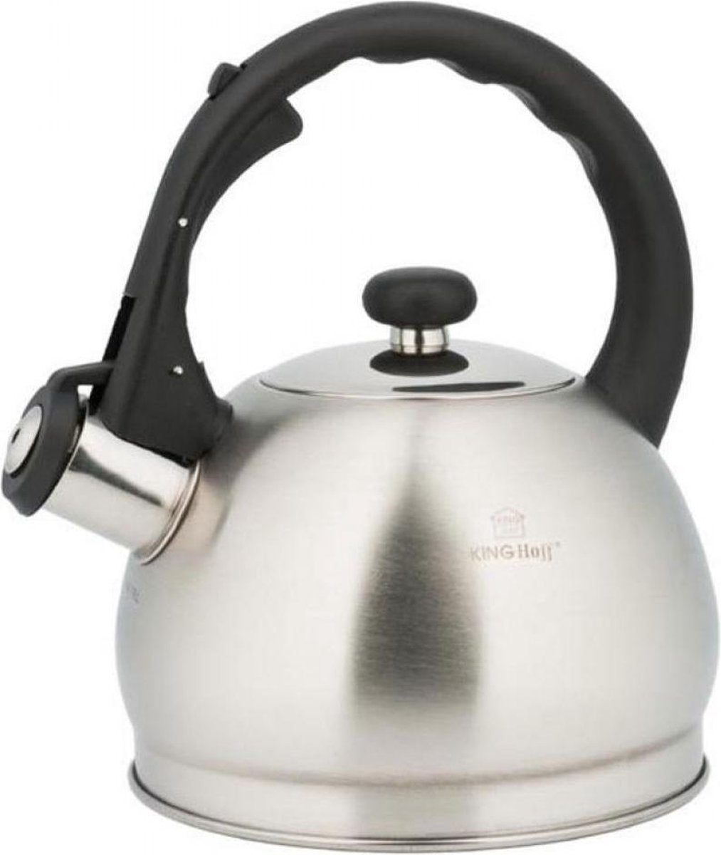 Kinghoff 3773 whistling kettle - 1.8L - stainless steel - all heat sources