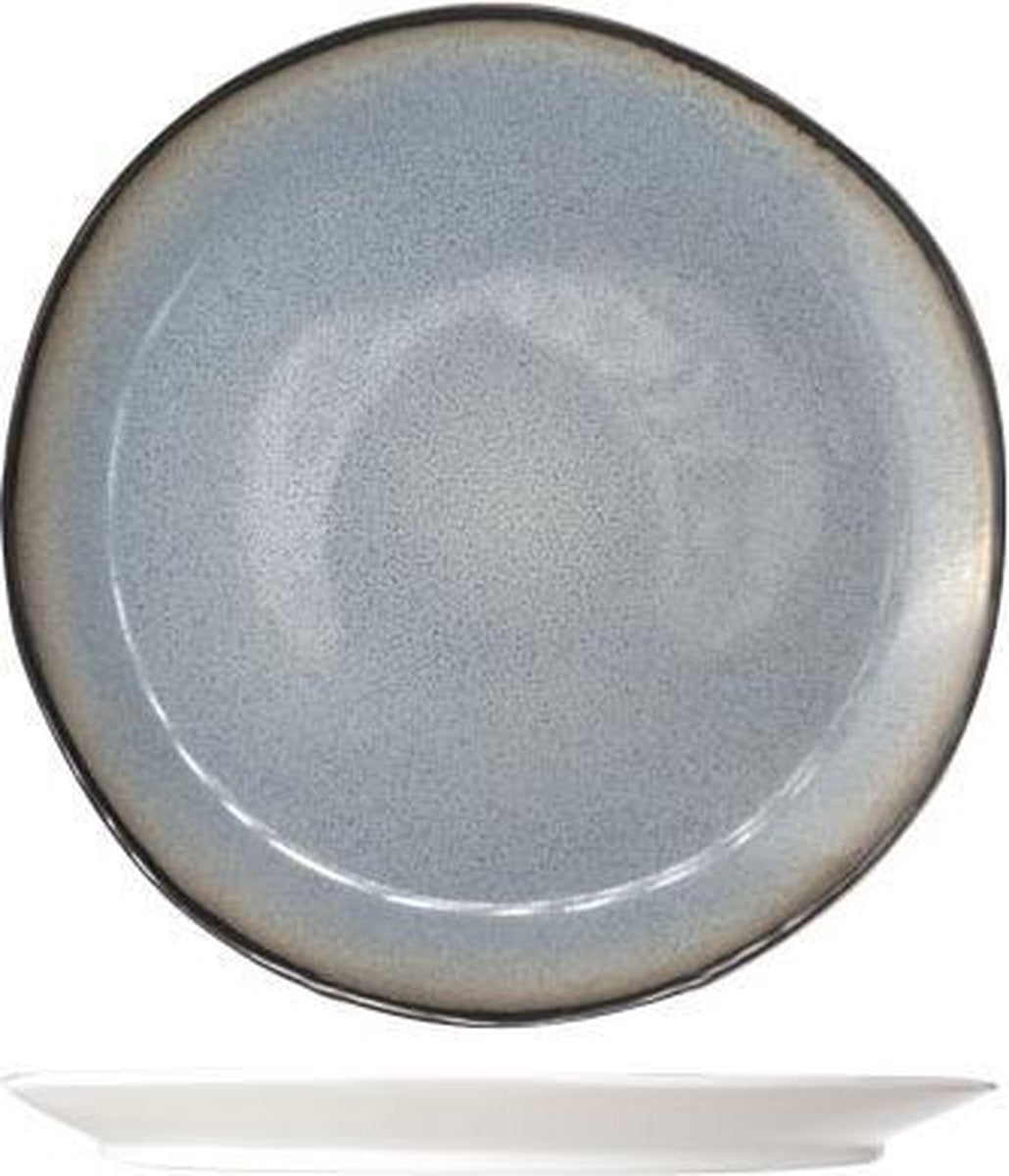 SOUS-TASSE PLATE SFEZ BLEU D13.5CM