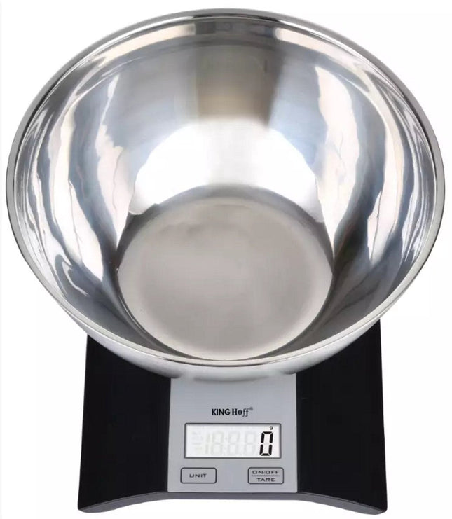 Kinghoff KH1828 Digital Kitchen Scale with Bowl - 2L - max 5 KG