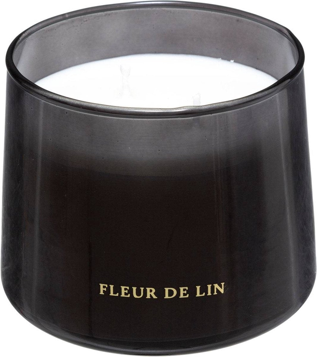 Scented candle - flax flower - 30 hours of burn time