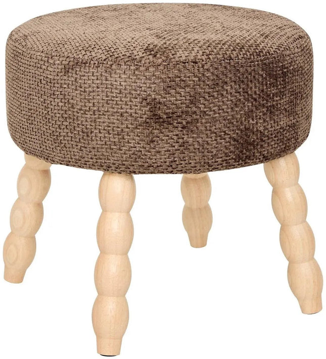 Atmosphera Spolo kruk Tonka Brown – krukje, bijzettafel of poef