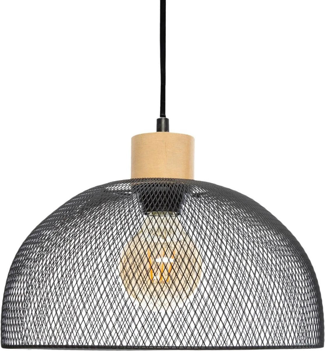 Atmosphera hanglamp lamp metal hout