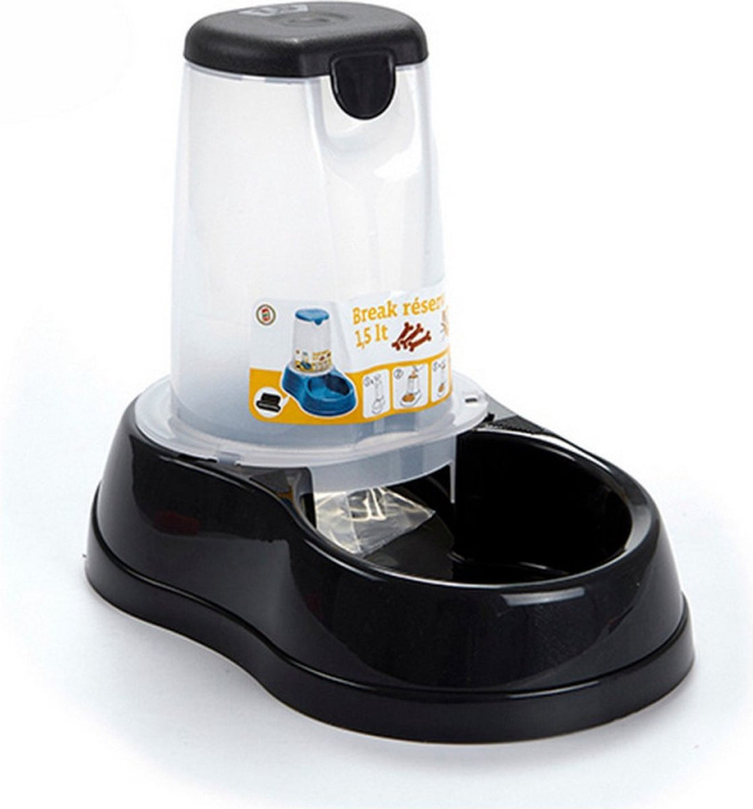 Dierenvoederbak Stefanplast Plastic 1, 5 L