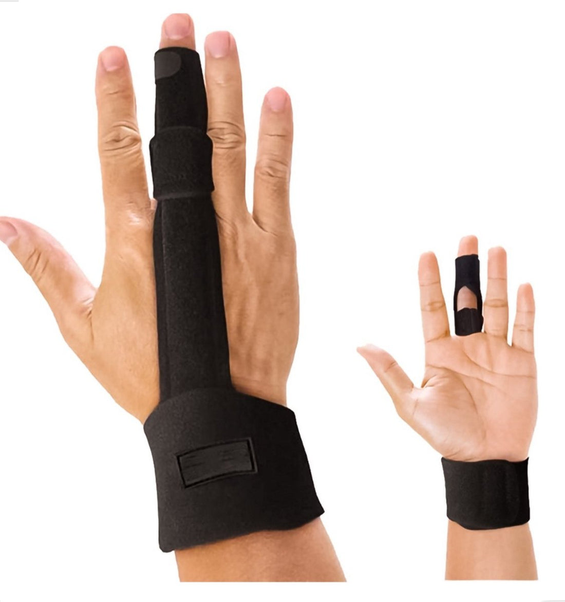 Finger splint - One size - Suitable for all fingers - Finger brace - Hand and wrist brace support