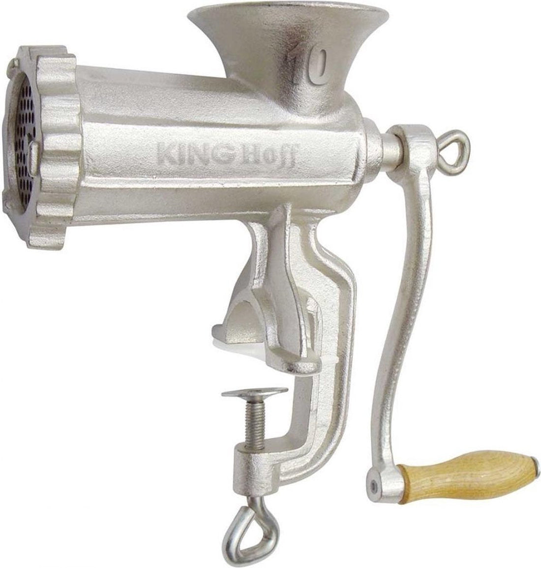 Kinghoff 1428 - Cast iron meat grinder - size 10
