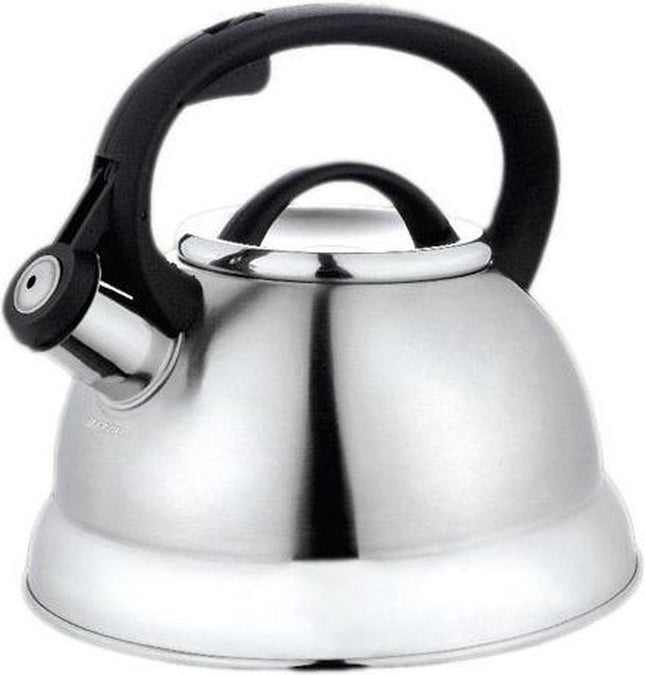 Kinghoff 3774 fluitketel RVS 2,2 liter – voor gas, keramisch en inductie