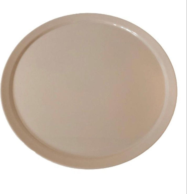 Hakal melamine bord wit Ø 30 cm – breukvast rond bord voor binnen en buiten