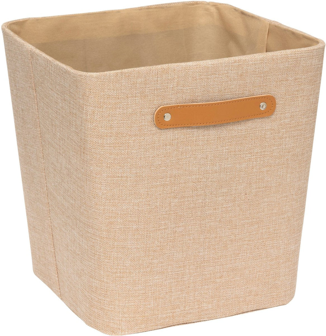 5Five Roundy Aufbewahrungsbox - Polyester - 31 x 31 x 31 cm - Beige