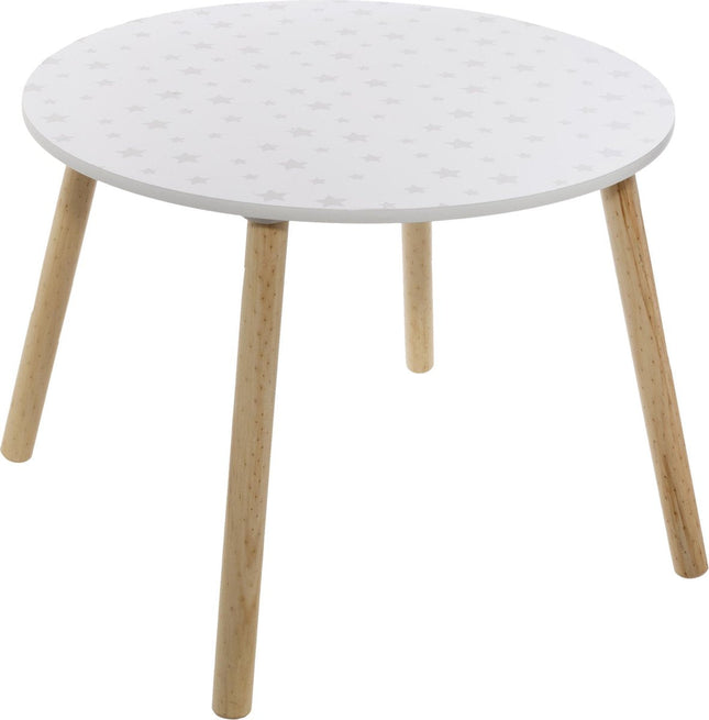 Tafel 60 cm wit met print