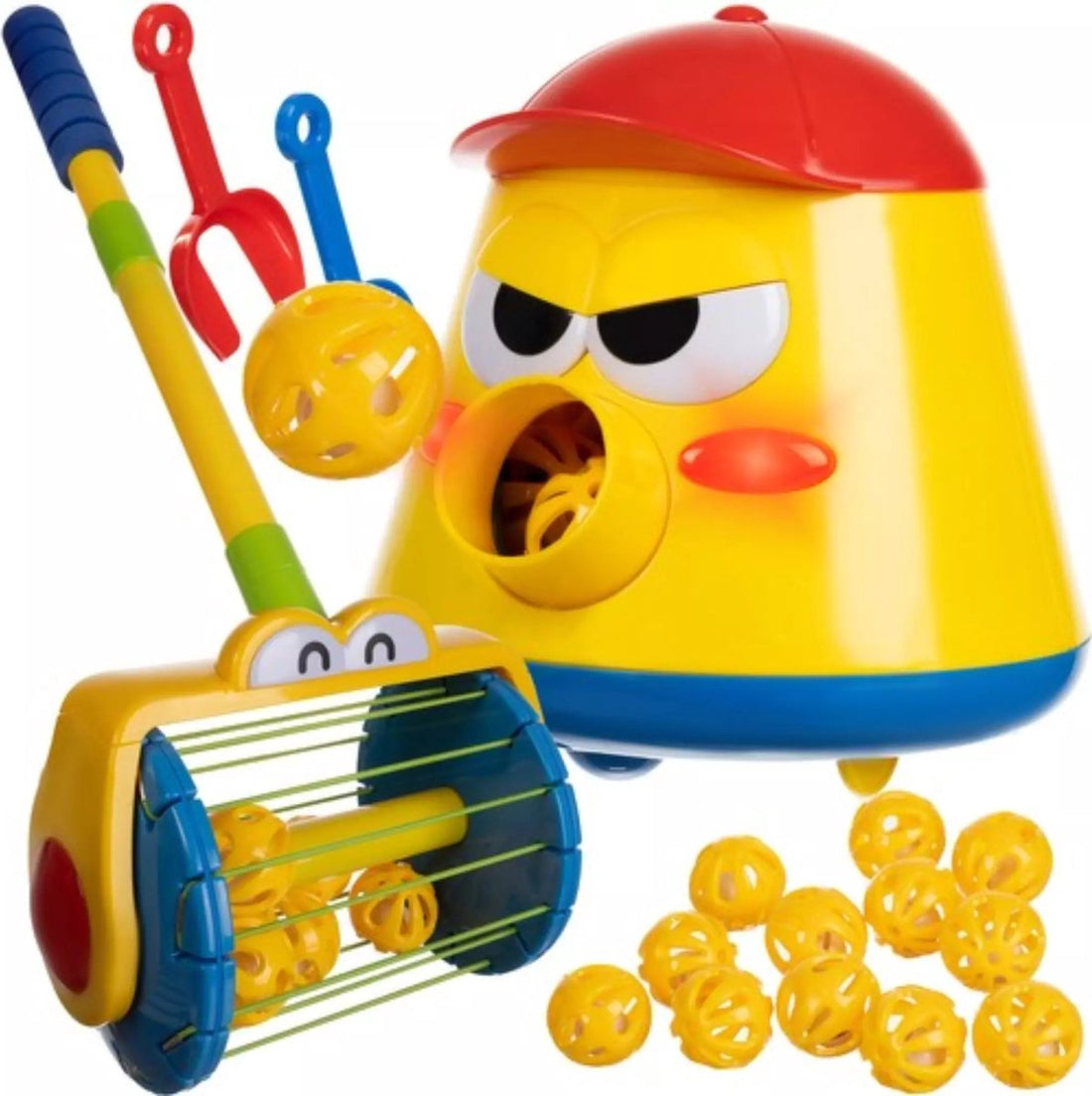 LANCE-BALLES + RAMASSEUR/ASPIRATEUR