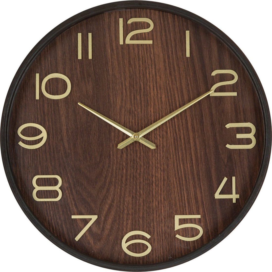 Atmosphera Horloge Ivana Ø38x5cm - Marron