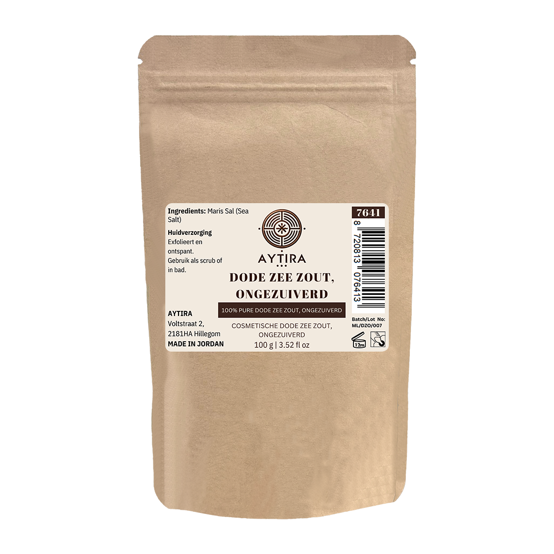 Aytira Dode Zee zout ongezuiverd – scrub en badzout, 100 g – foto 2
