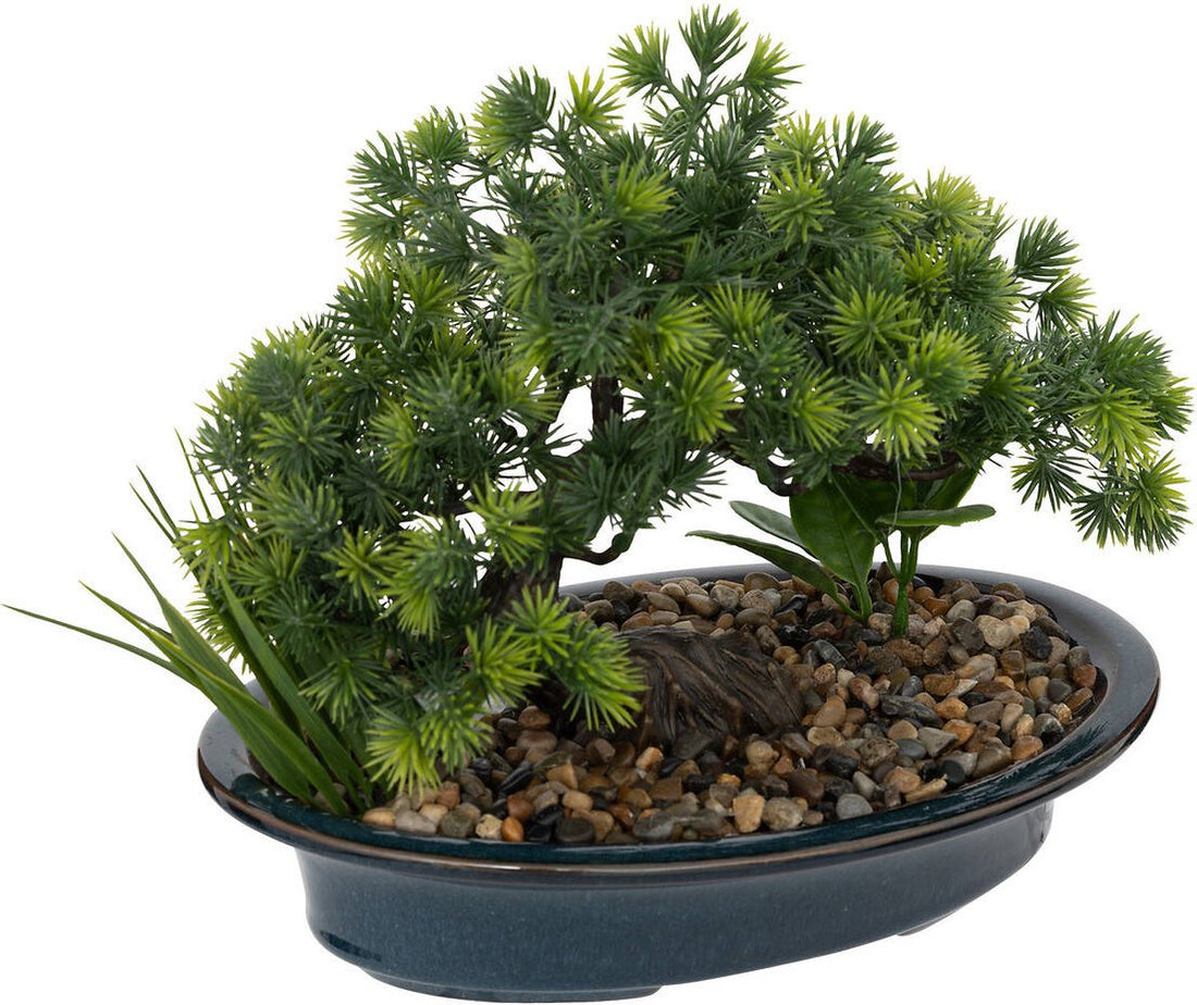 Plante artificielle en pot, bonsaï, 25 cm
