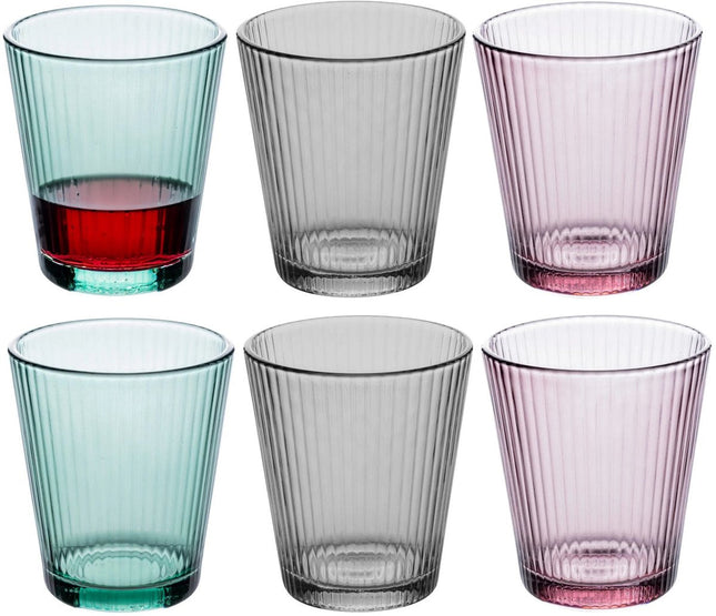 Secret de Gourmet Mal'eau Wassergläser - 24 cl - 6er-Set - Multi