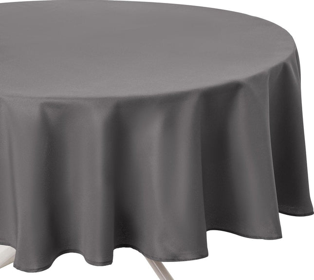 Rond anti-vlek tafelkleed in grijs – Atmosphera, diameter 180 cm