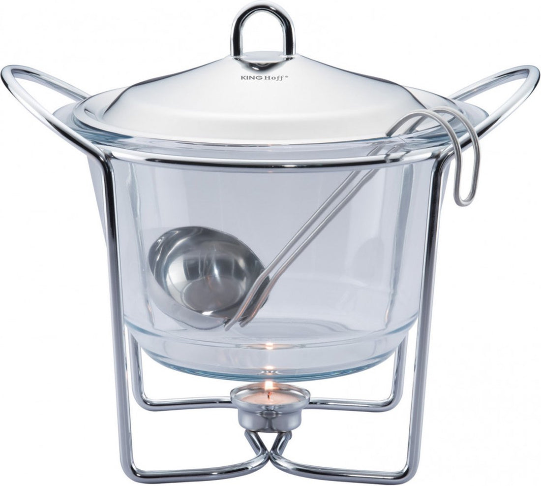 Top Choice - food warmer - pot shape - stainless steel
