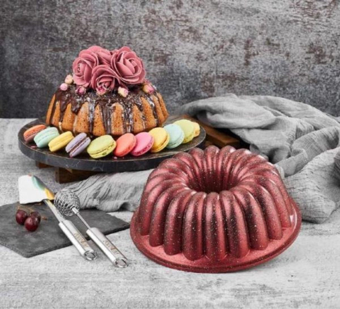 Polo Chef Moule à cake - 25 cm - Rouge bordeaux