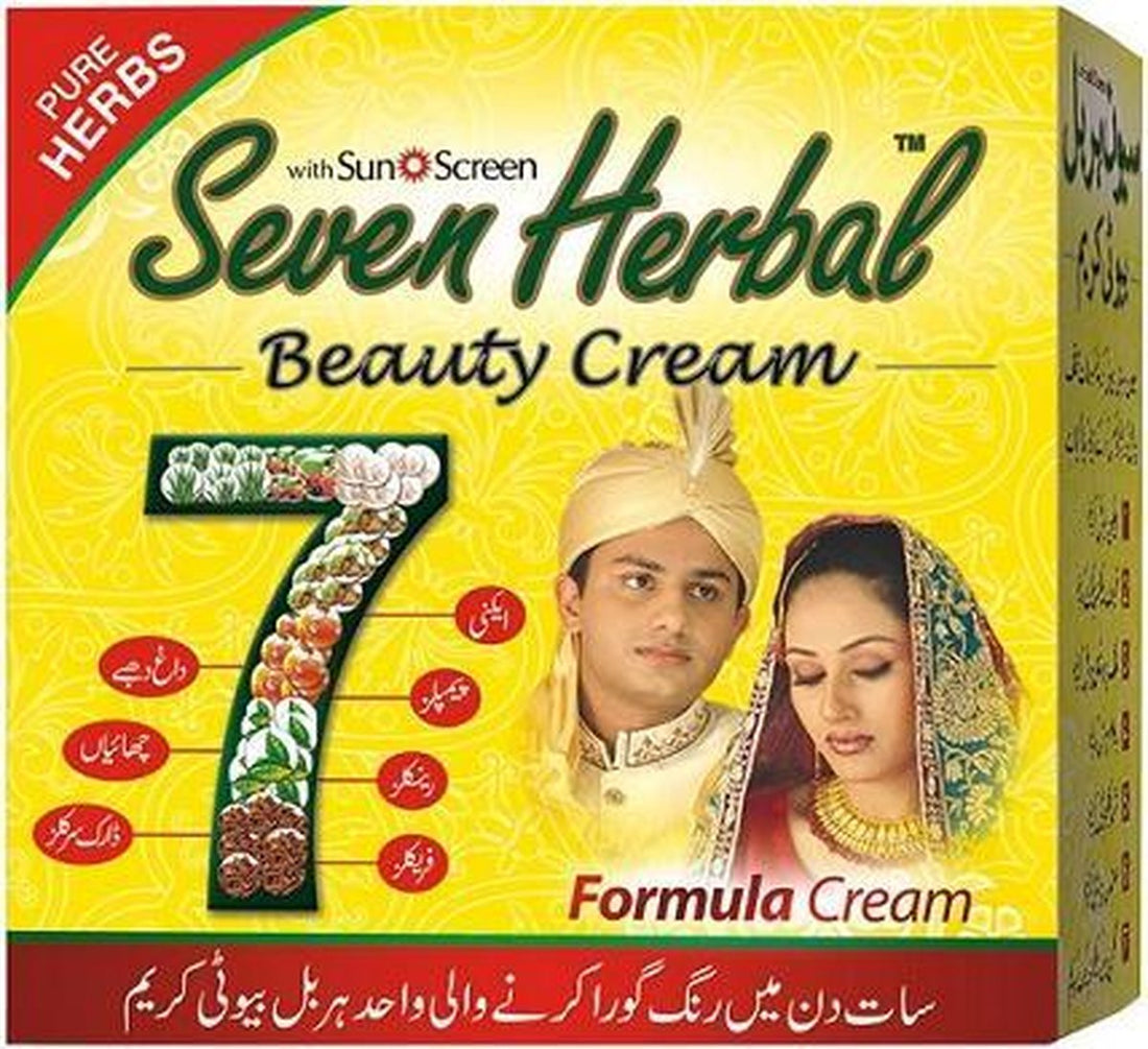 Seven Herbal Beauty Formula Cream