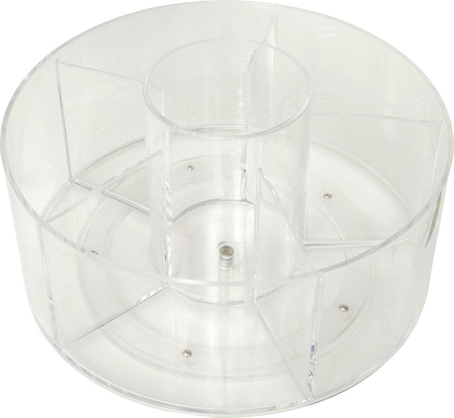 5Five roterende make-up organizer – transparant, Ø 23 x H 13 cm