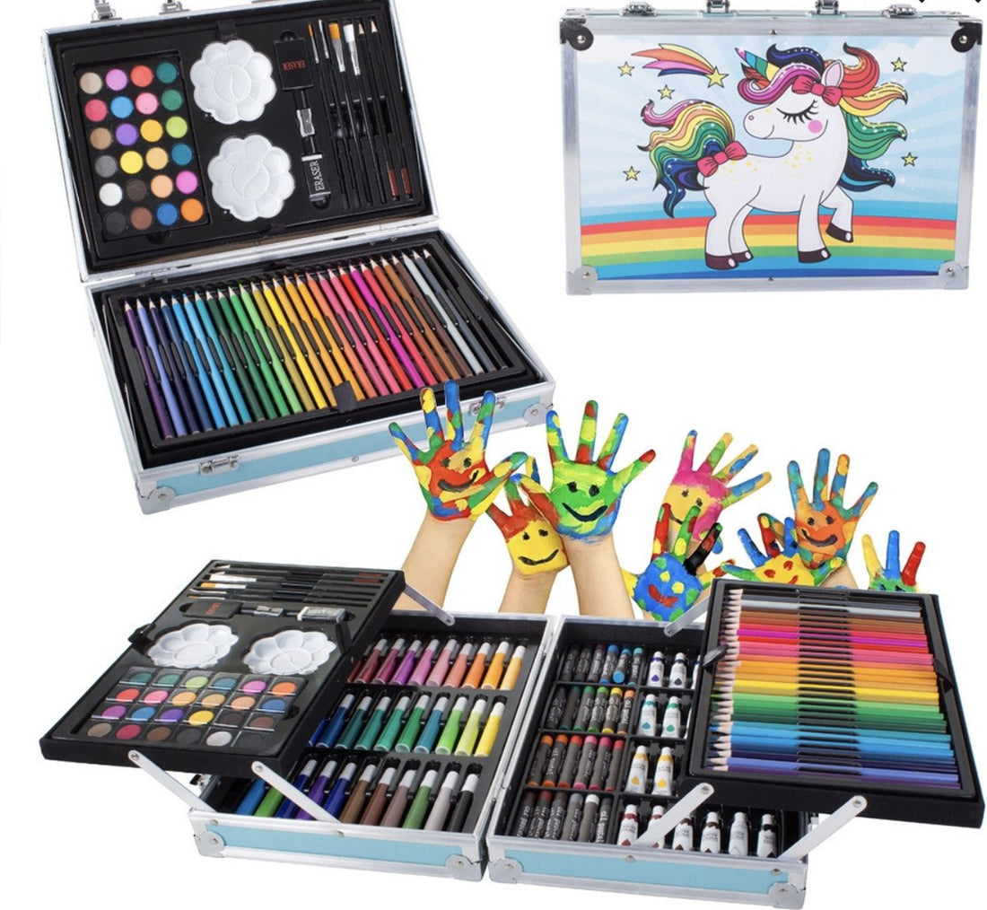 Set de peinture dans mallette 145 pièces