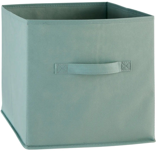 5Five Square Box opbergmand celadongroen – vakkenkast mand 31 x 31 cm, 29 liter