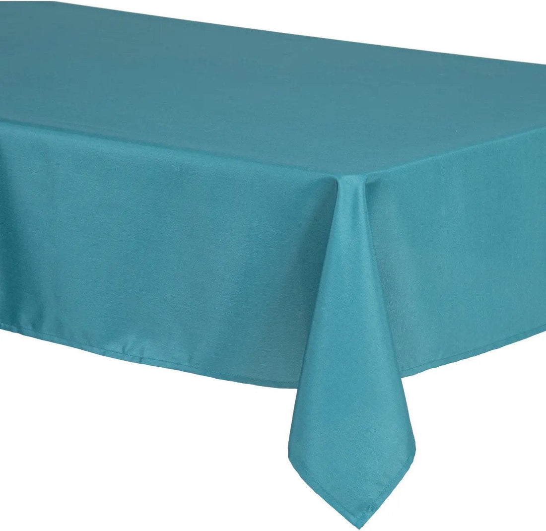 Atmosphera Tischdecke - 240 x 140 cm - Petrolblau - Esstischdecken - Polyester
