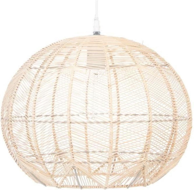 Atmosphera - Ronde Hanglamp - Rotan - Diameter Ø 38 - Beige
