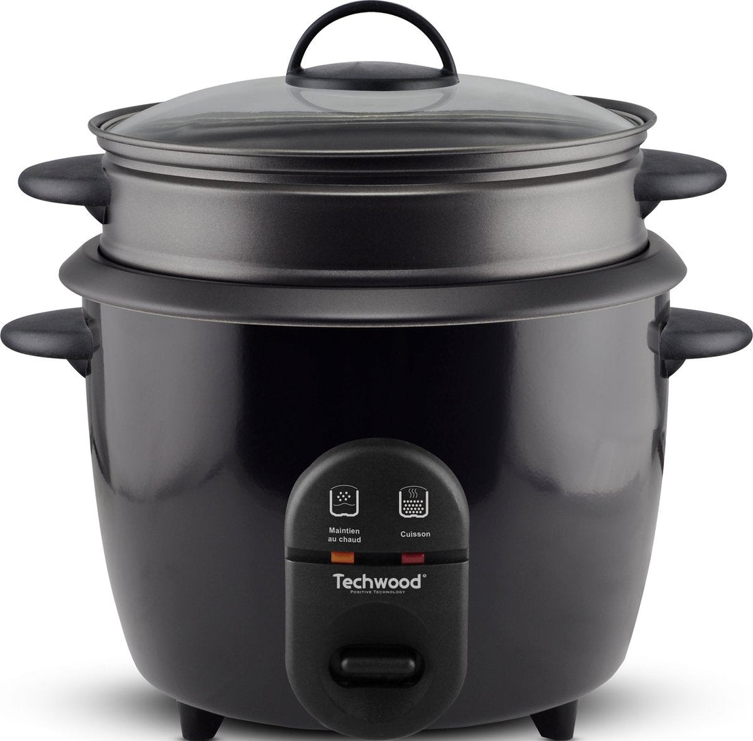 Techwood 1826 - Reiskocher - Dampfgarer - 2-in-1 - 1,8 L