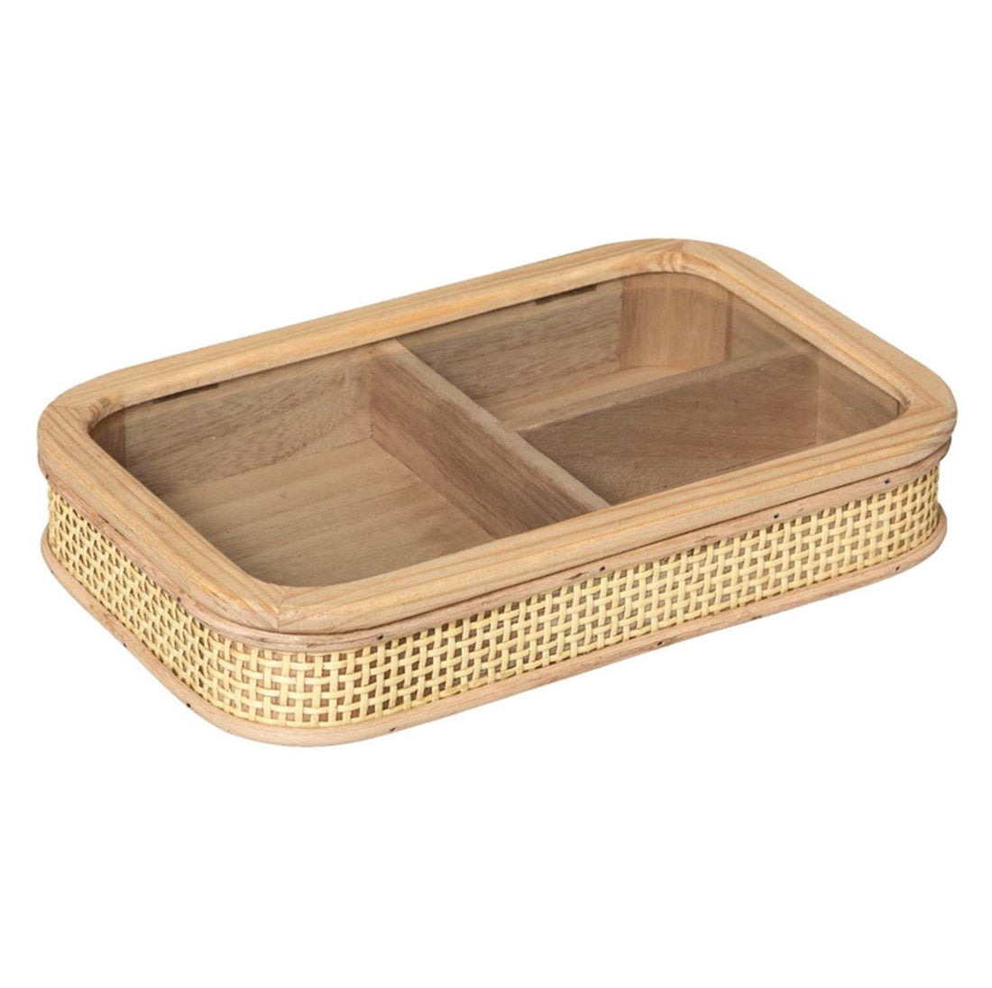 Rattan jewelry box 28 cm - Jewelry storage
