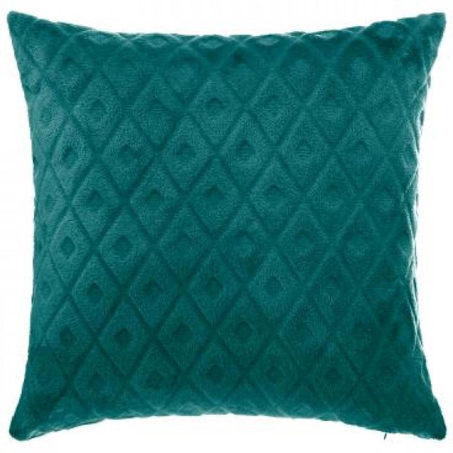 Russle - Cushion Green - Cushion - Decorative Cushion - Comfort Above - Soft - Checked - Design