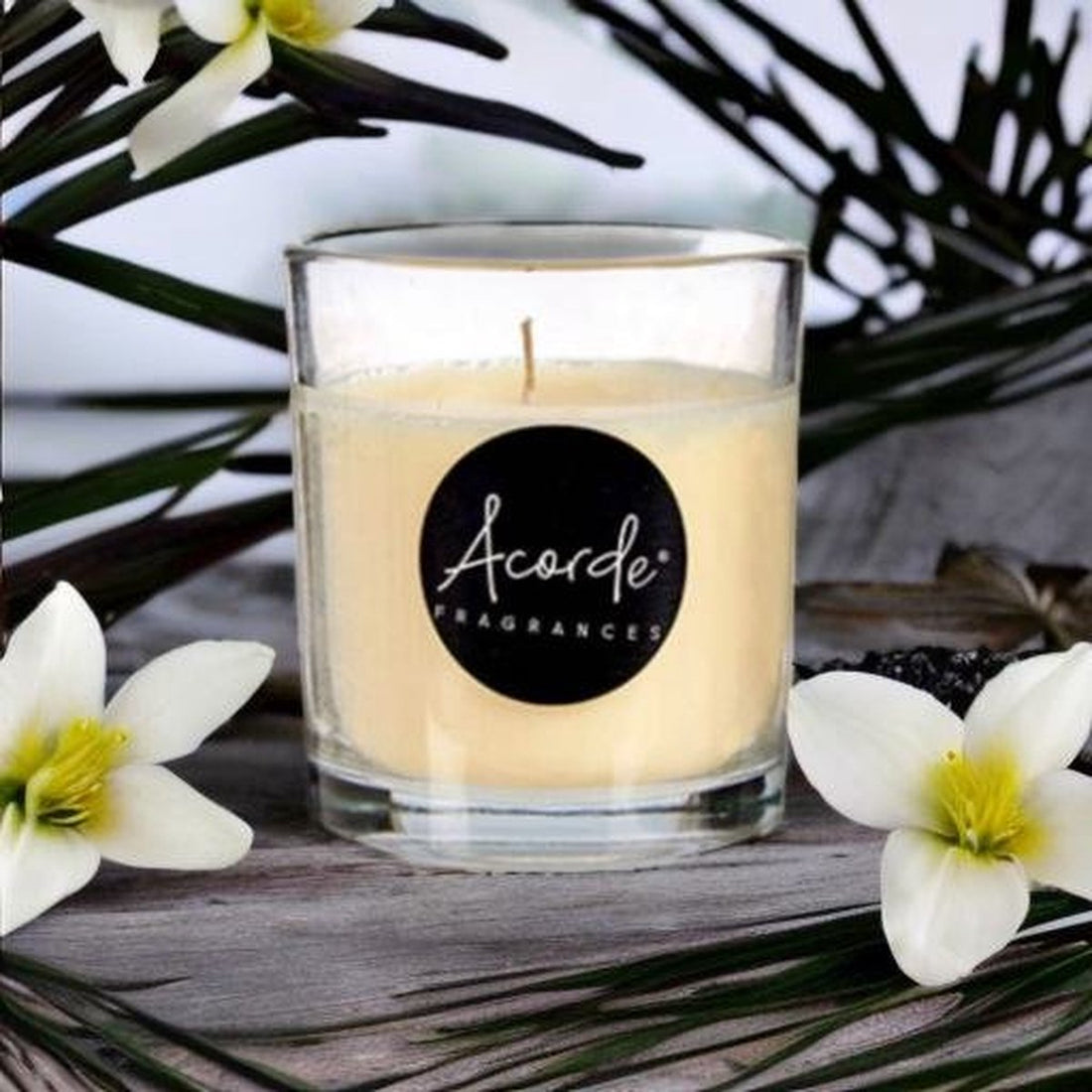 Acorde - Vanilla Scented Candle - Scented candle gift 30 burn hours