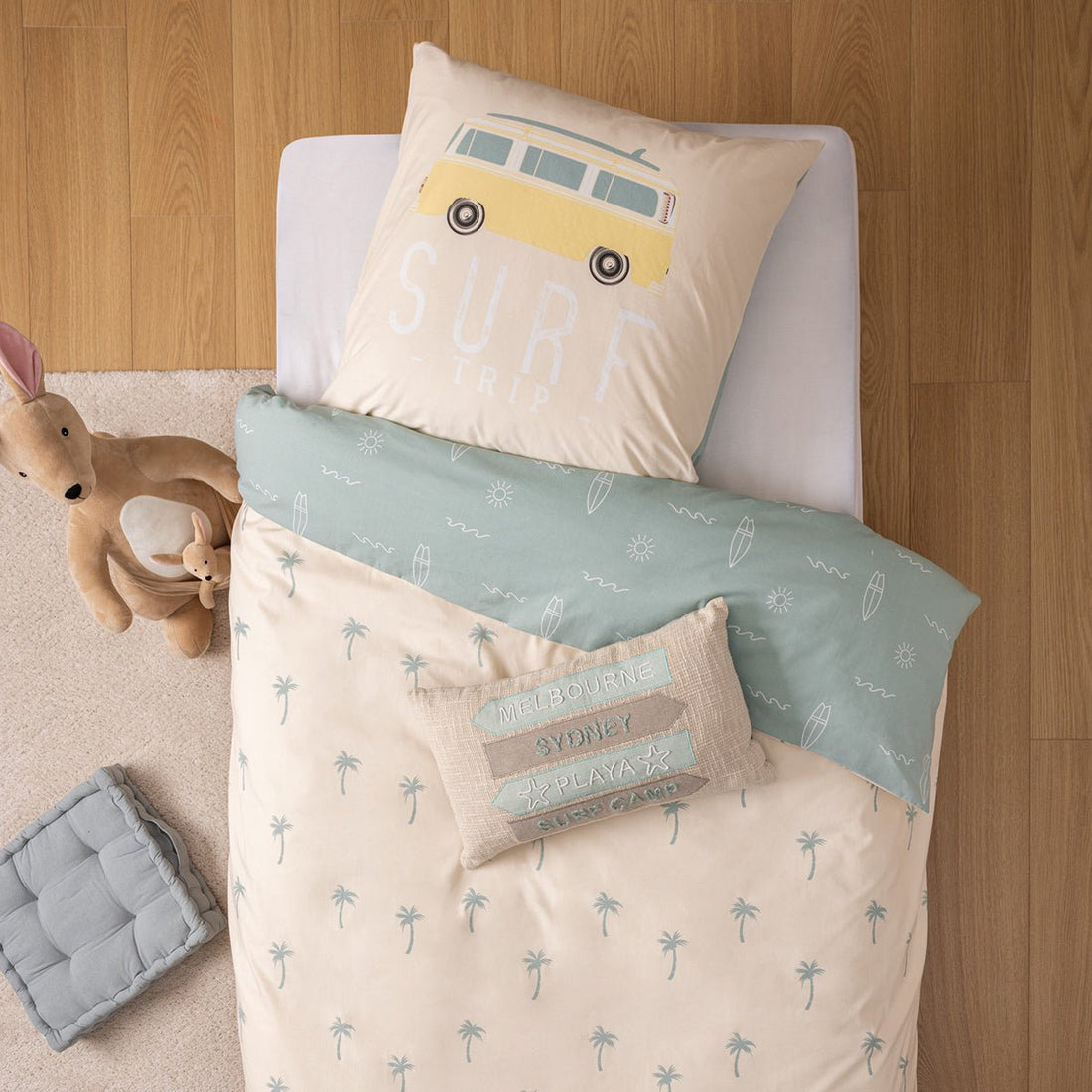 Atmosphera Kids Duvet Cover Australia 140x200cm - Multi