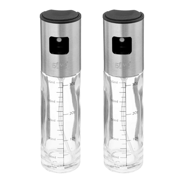 5Five olie- en azijnspray van glas, set van 2 – sprayfles 100 ml