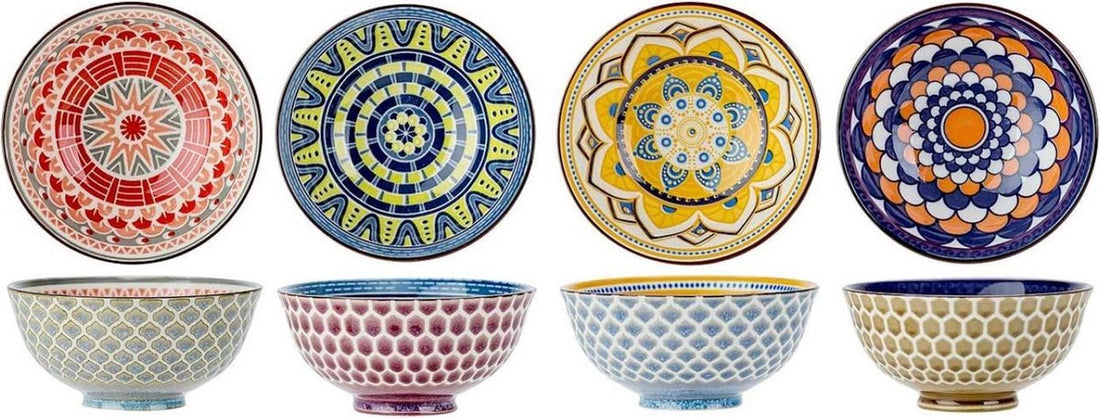 Cosy & Trendy Lina Bowls D12XH6CM 4 ASST