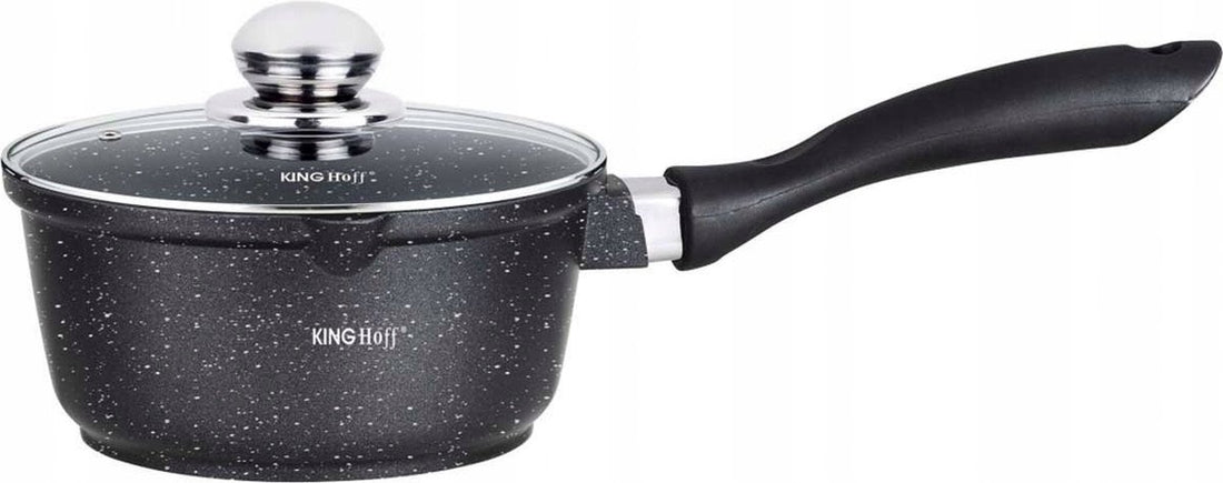 Kinghoff - Steelpan - marmer - 16 cm - 1.3 liter