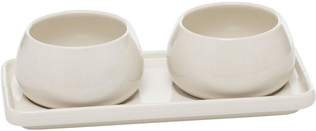 Secret de Gourmet Nora Aperitief set - 3-delig - Wit