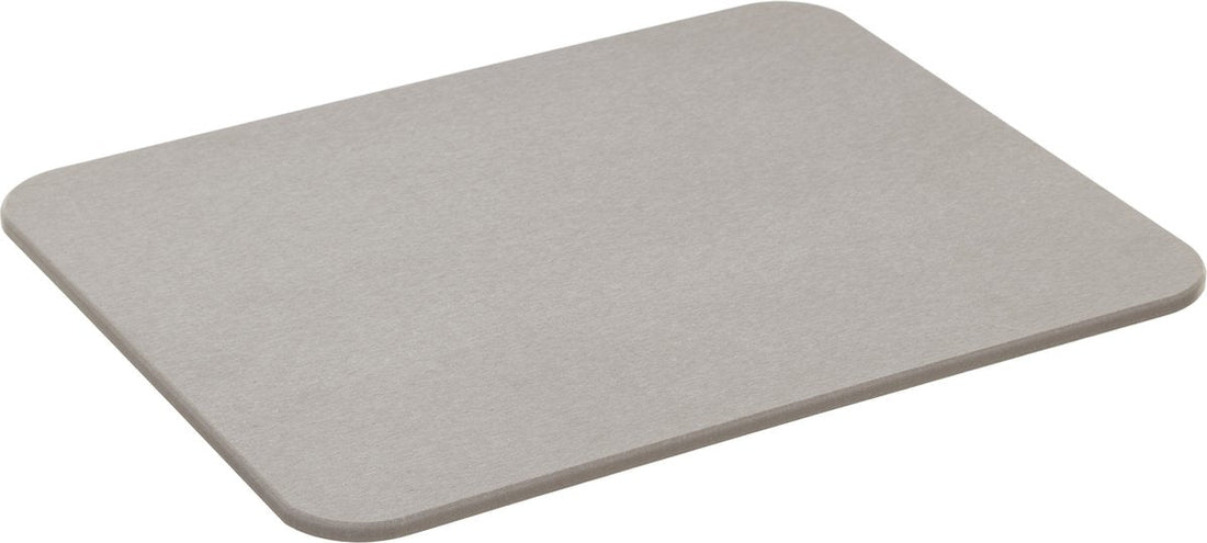 5Five diatomite badmat 35 x 45 cm – waterabsorberende stenen badmat, grijs