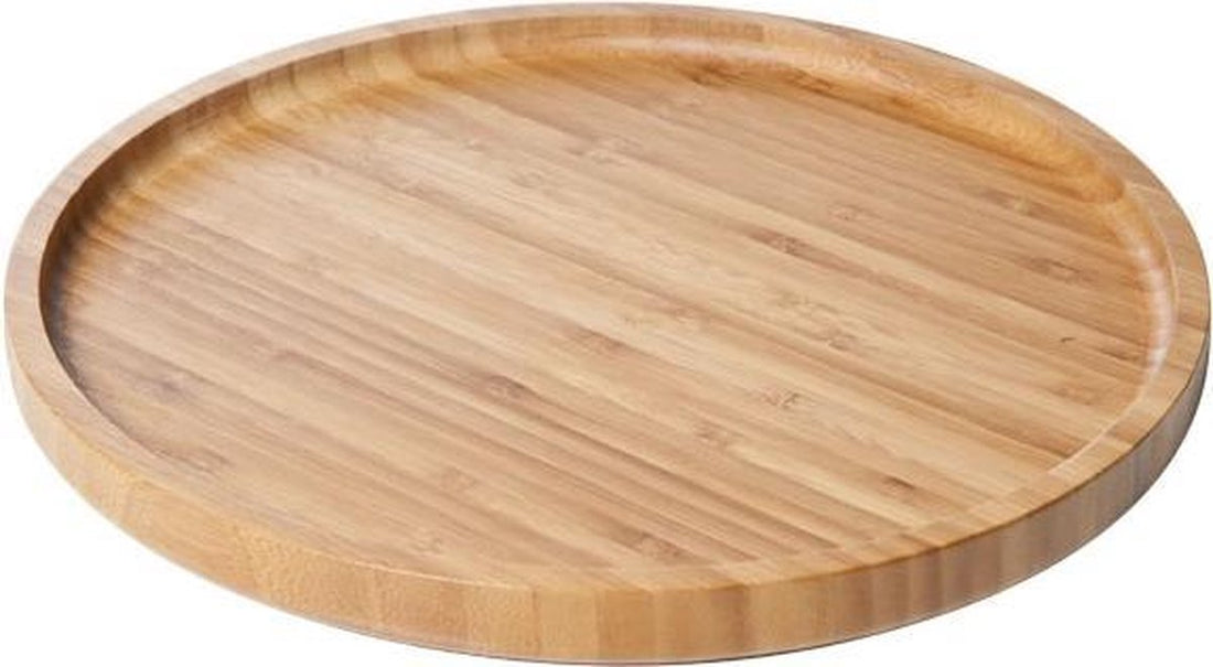 Planche apéritive - Planche à servir - Ronde - 28 x 1,8 cm - Bois.