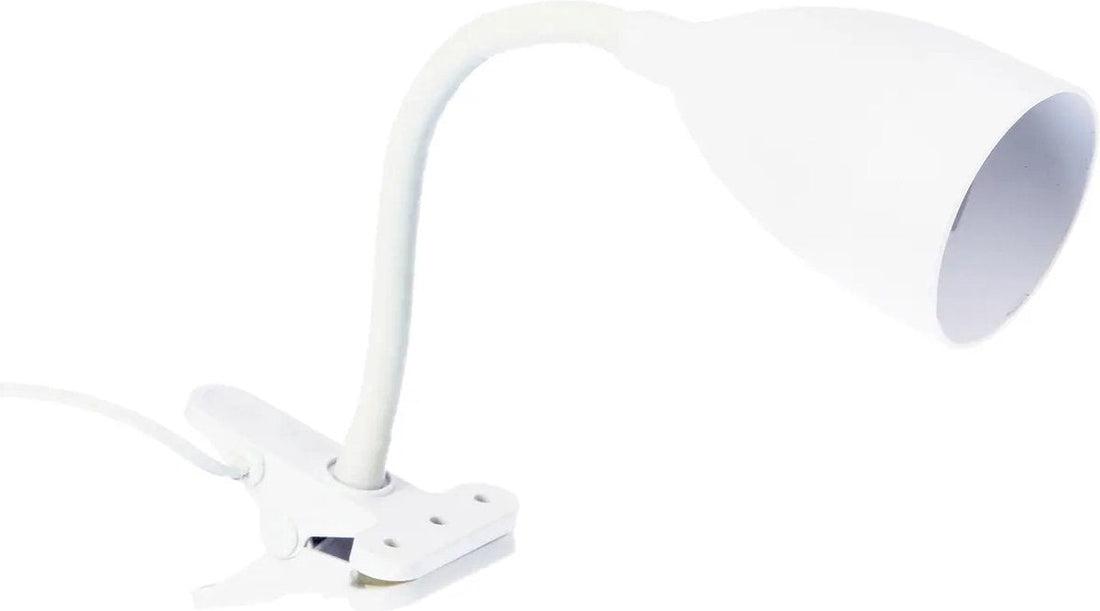 Atmosphera clamp desk lamp - Design Light Classic - white - H43 cm - Reading lamp