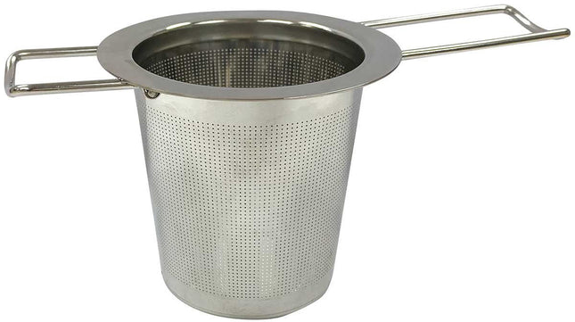 Kinghoff KH-1368 thee- en kruidenzeef van RVS – past over glas of mok